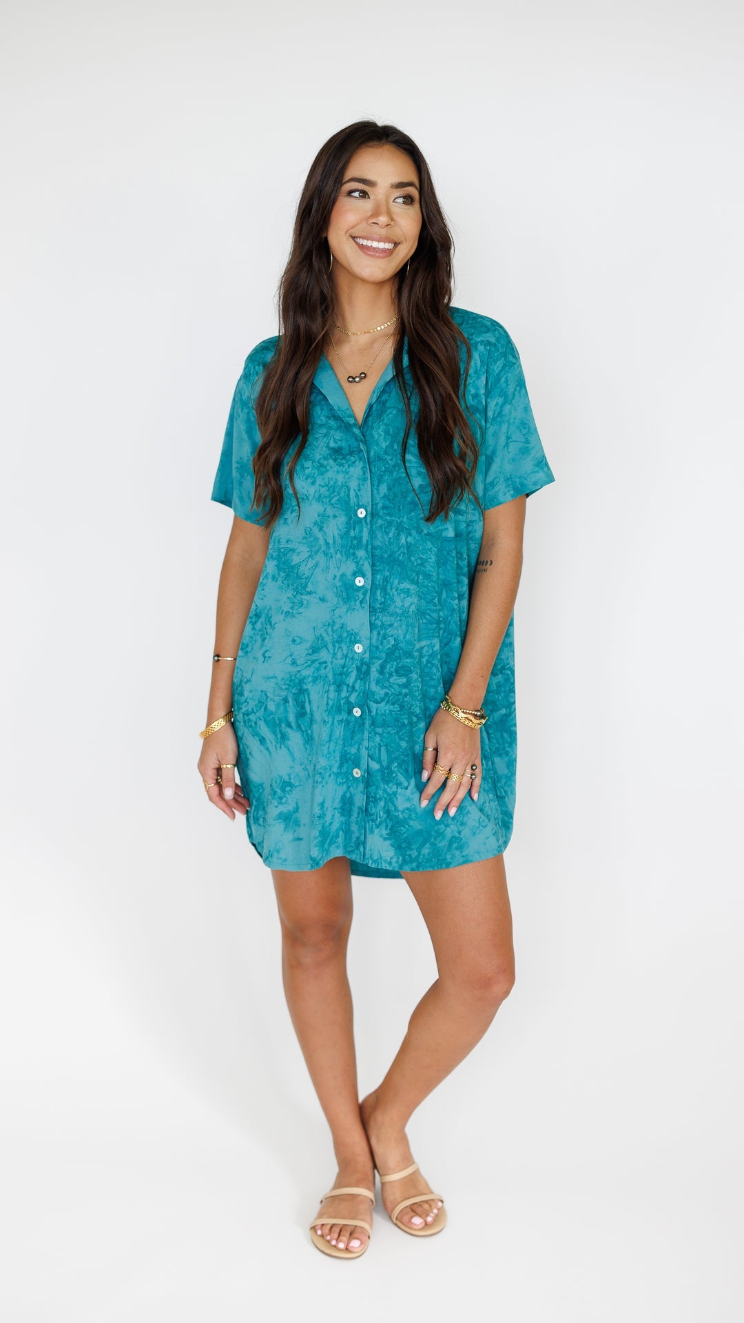 Maui Shirt Dress / Jade Khush Clothing