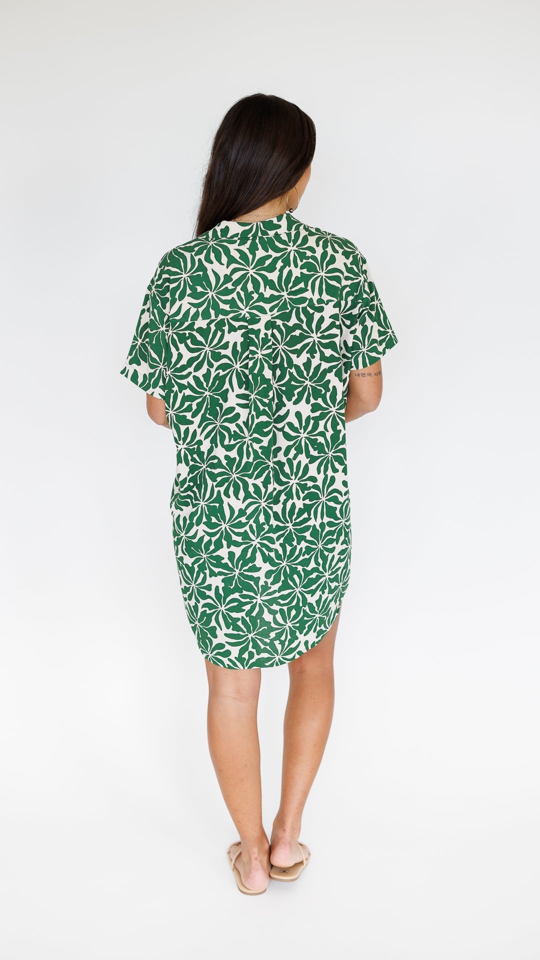 Maui Shirt Dress / Aloha Forest Khush Clothing