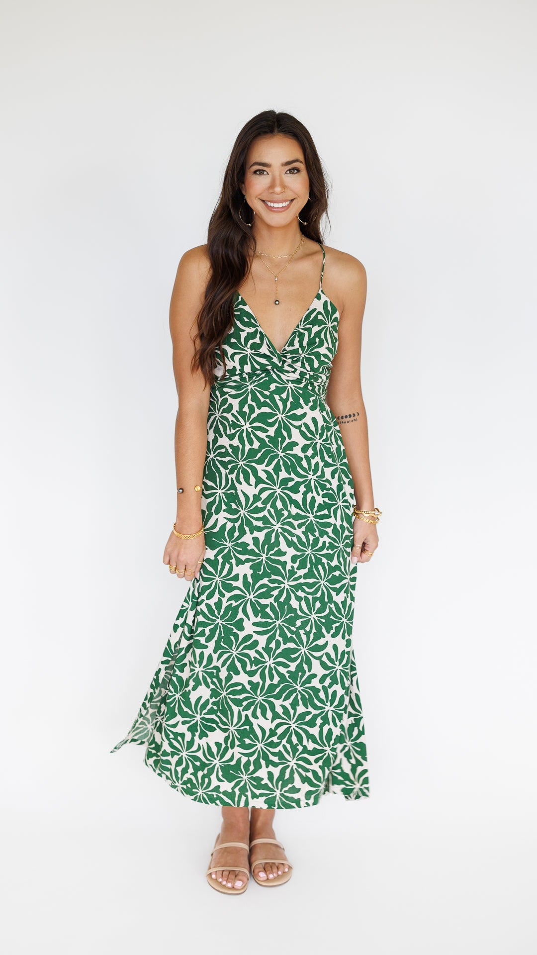 Lorena Dress / Aloha Forest Khush Clothing