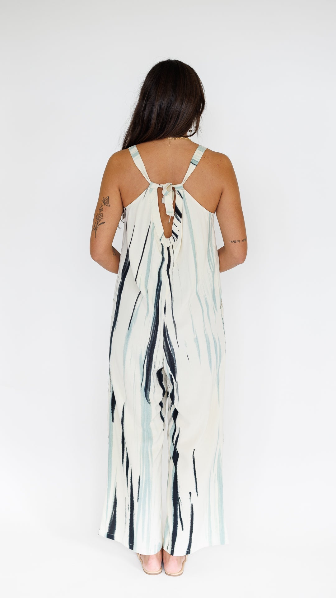 Aria Jumpsuit / Swell Blue Khush Clothing