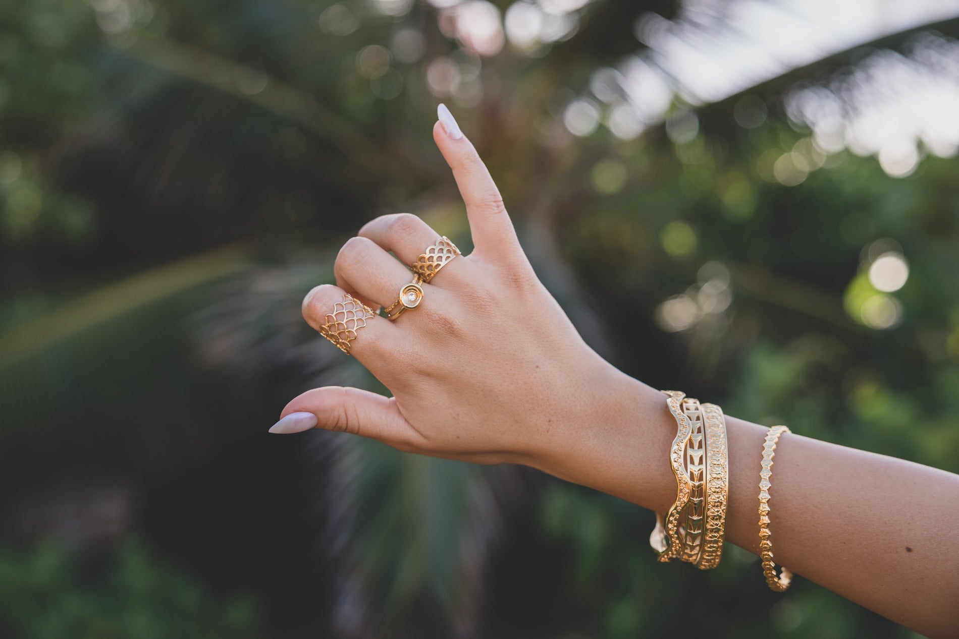 Puka Shimmer Ring KEANI JEWELRY