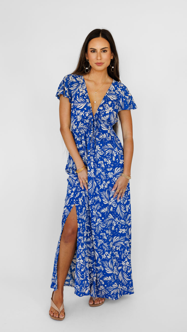 Leilani Dress / Hula Sapphire