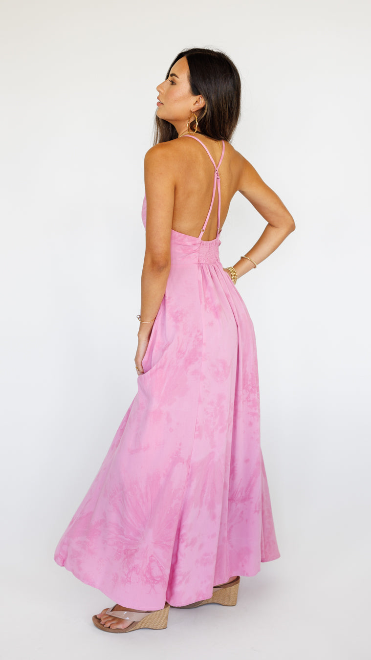 Larch Dress / Murky Light Magenta Khush Clothing