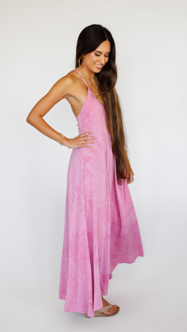 Larch Dress / Murky Light Magenta Khush Clothing