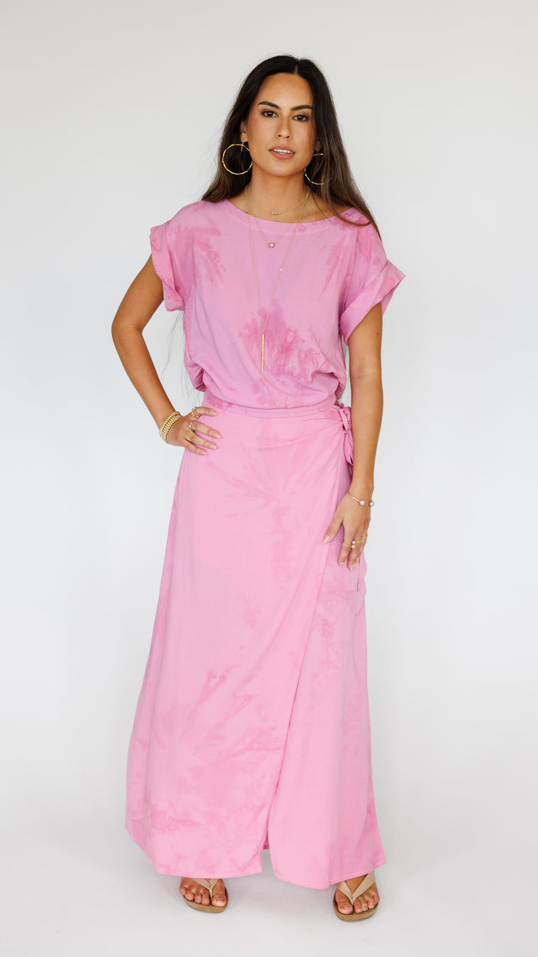 Mareva Top / Murky Light Magenta Khush Clothing