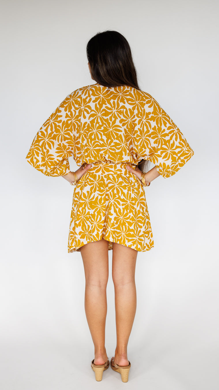 Kealani Dress / Aloha Sunset Khush Clothing