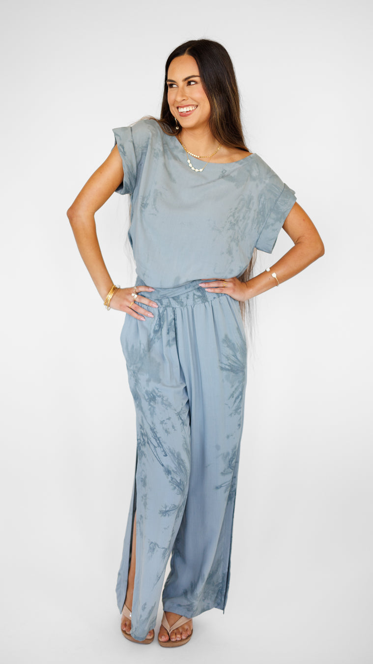 Mareva Top / Murky Grey Khush Clothing