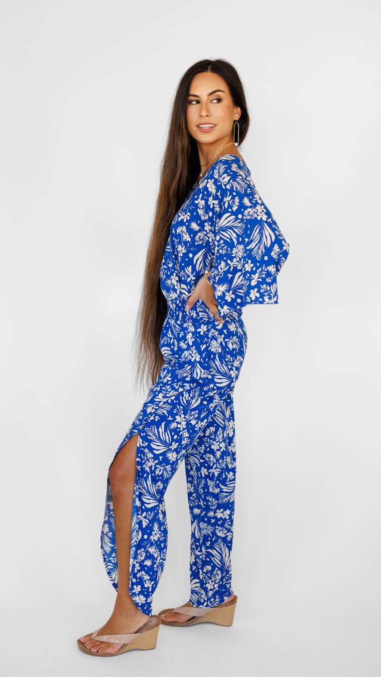 Kiely Top / Hula Sapphire Khush Clothing