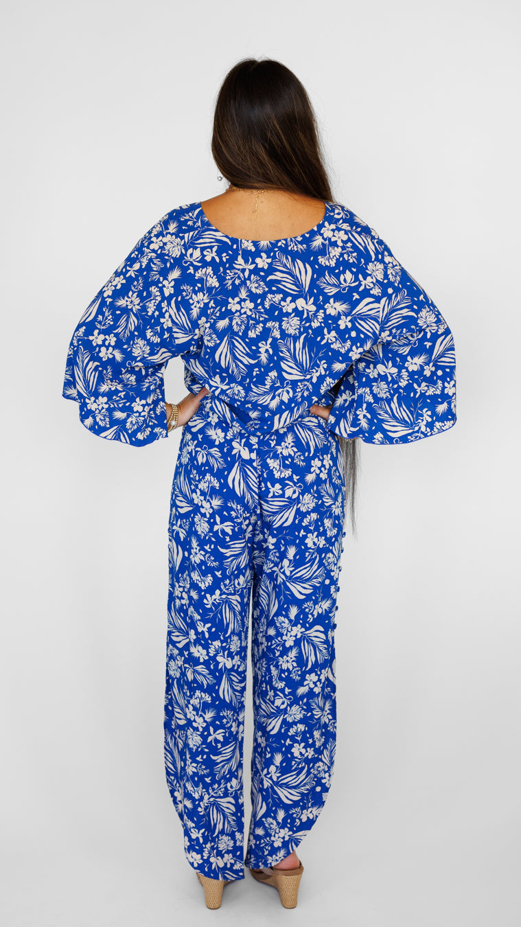 Kiely Top / Hula Sapphire Khush Clothing