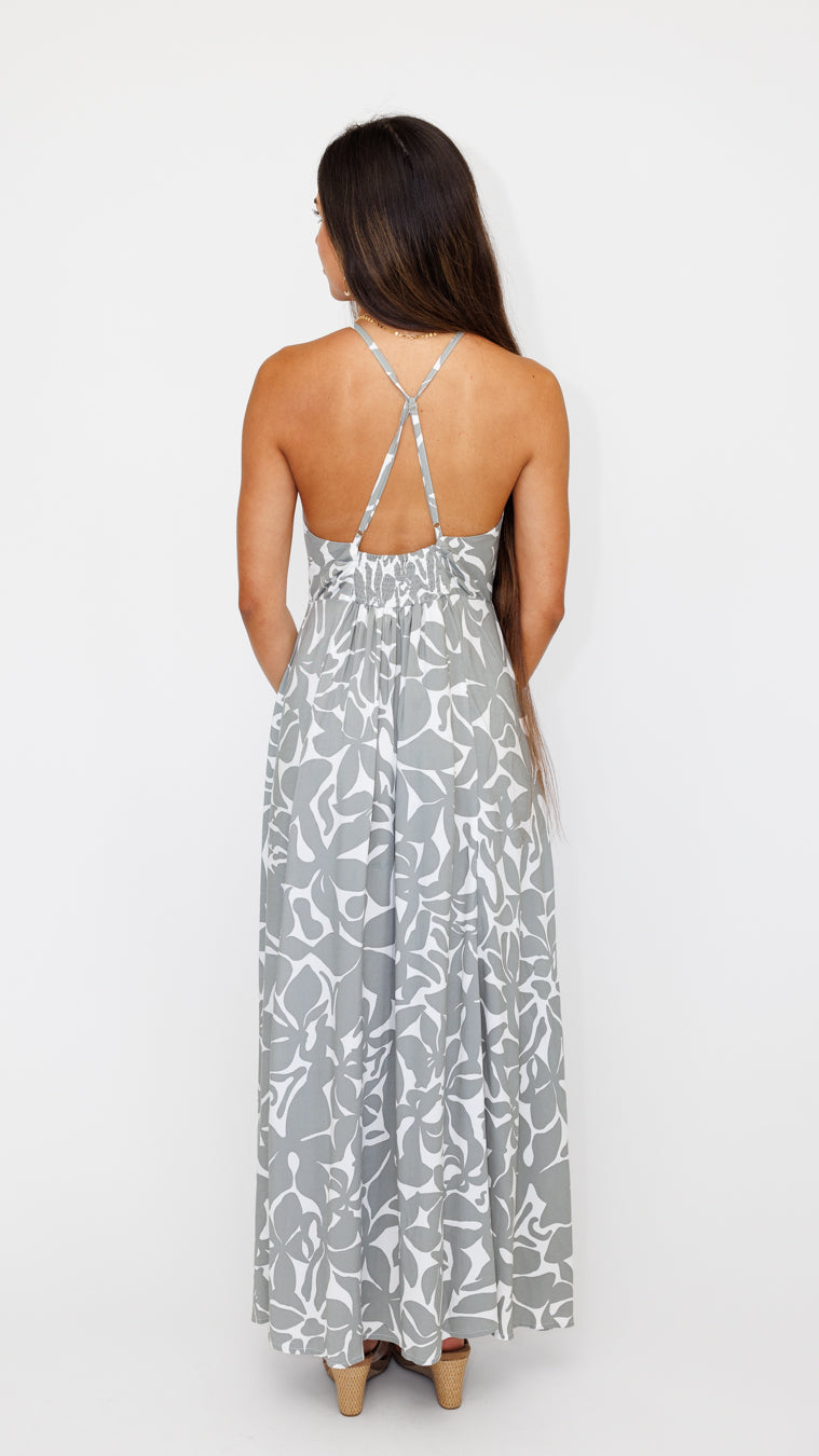 Larch Dress / Honolulu Silver Khush Clothing