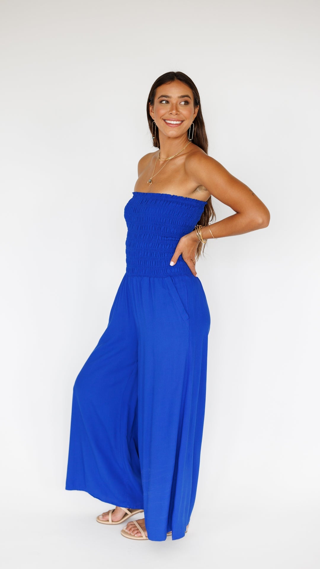 Lawai Jumpsuit / Sapphire Khush Clothing