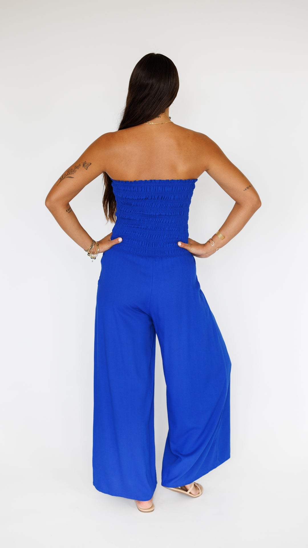 Lawai Jumpsuit / Sapphire Khush Clothing