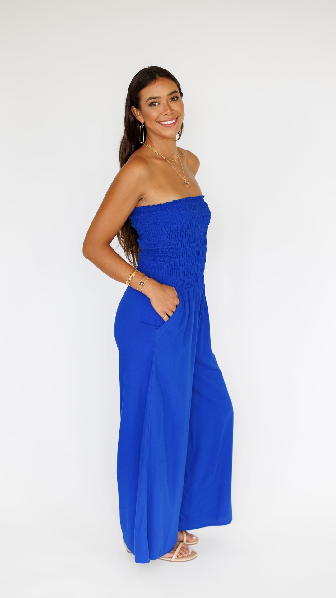 Lawai Jumpsuit / Sapphire Khush Clothing