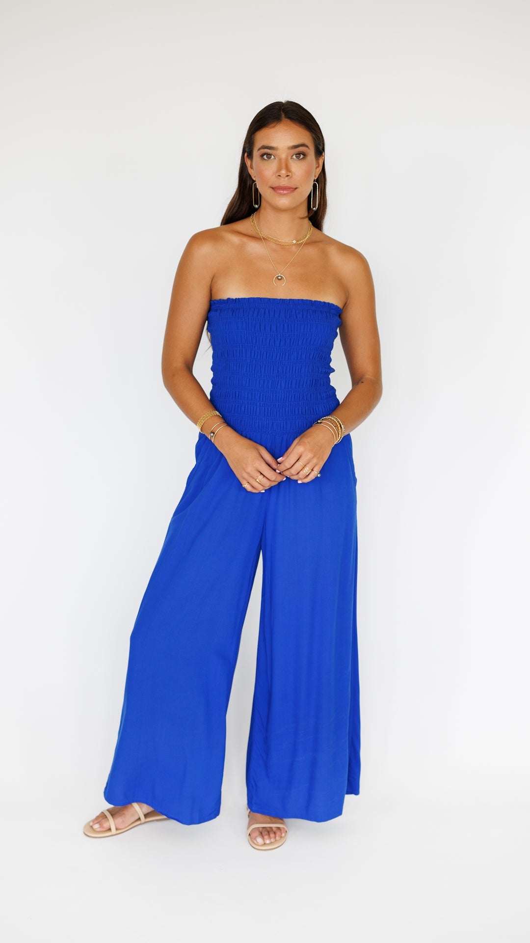 Lawai Jumpsuit / Sapphire Khush Clothing