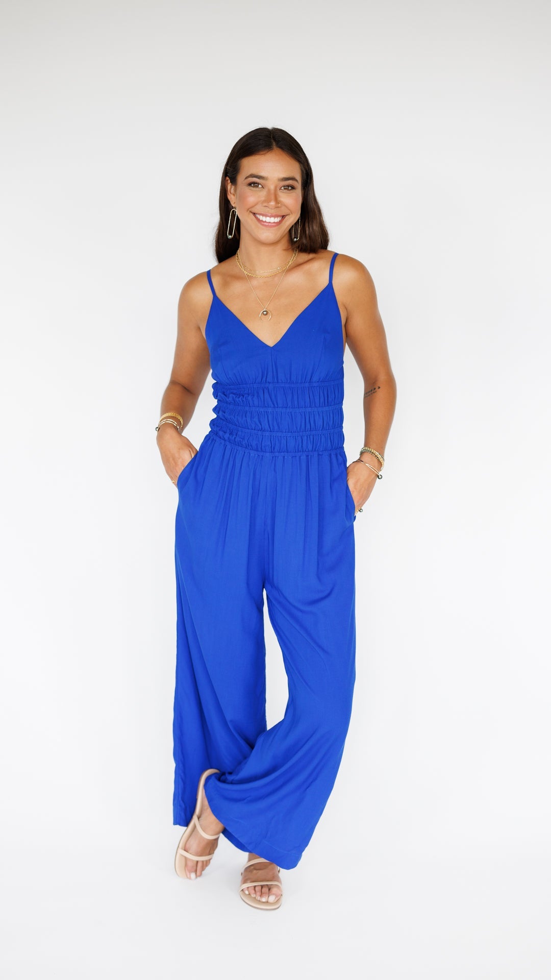 Opal Jumpsuit / Sapphire Khush Clothing