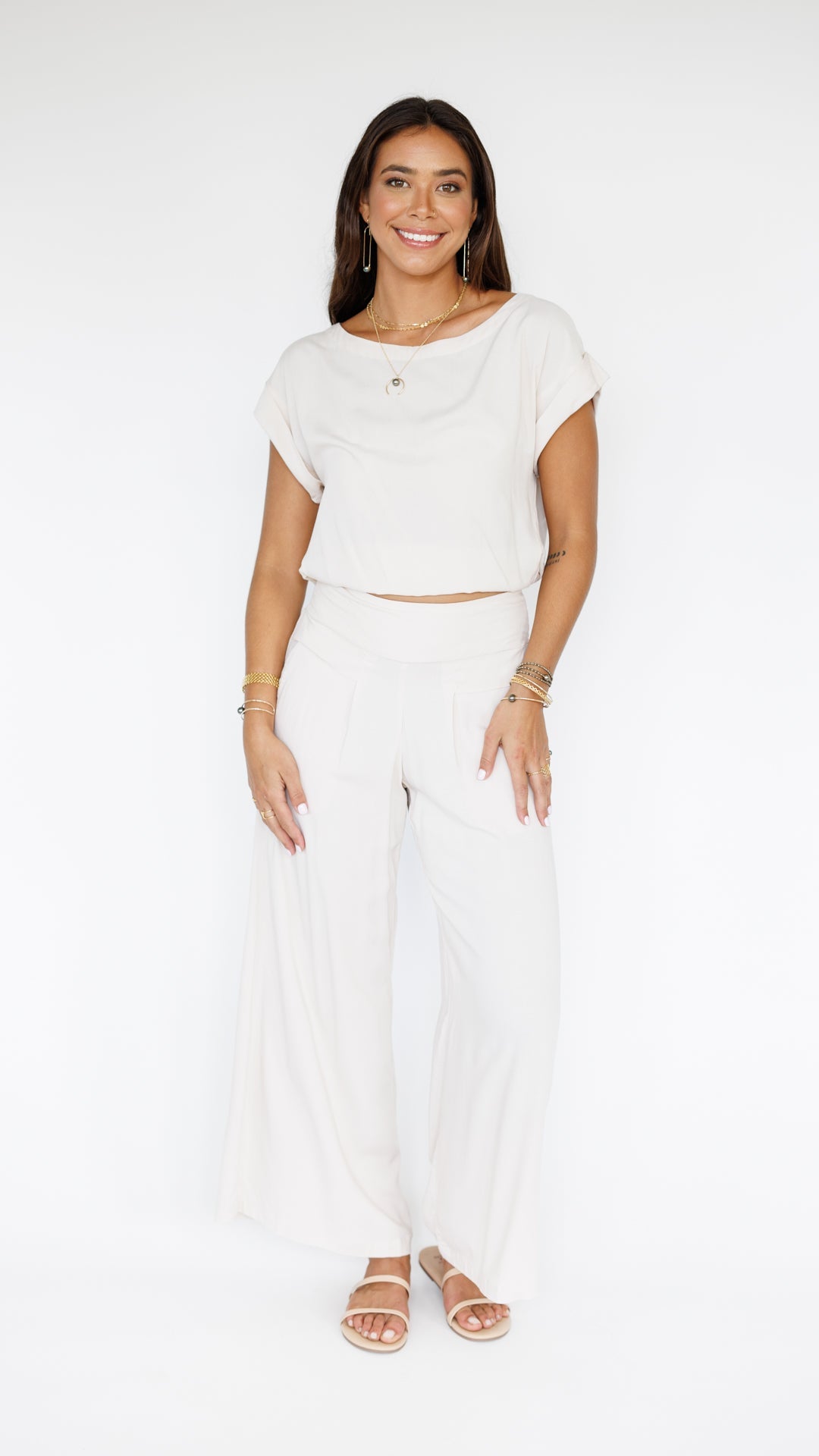 Mareva Top / Creamy Khush Clothing