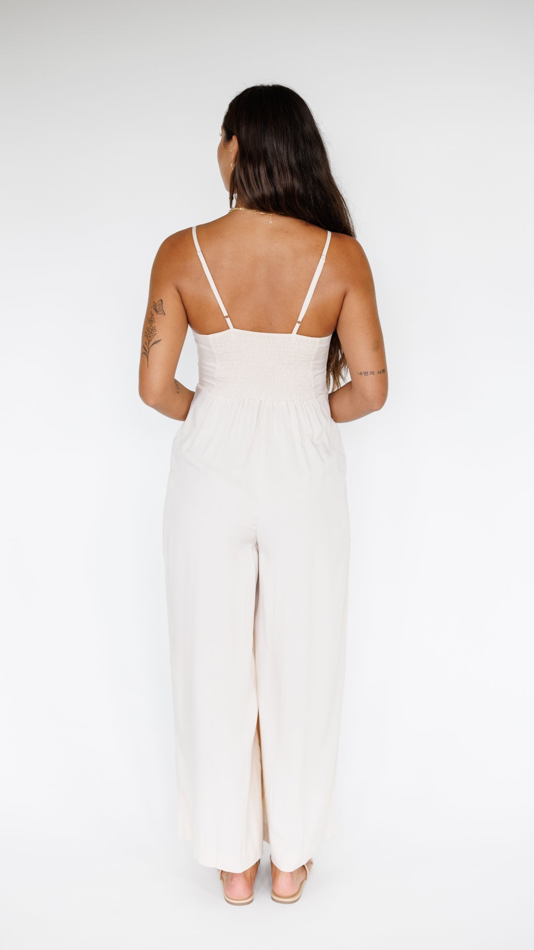 Morena Jumpsuit / Creamy Khush Clothing