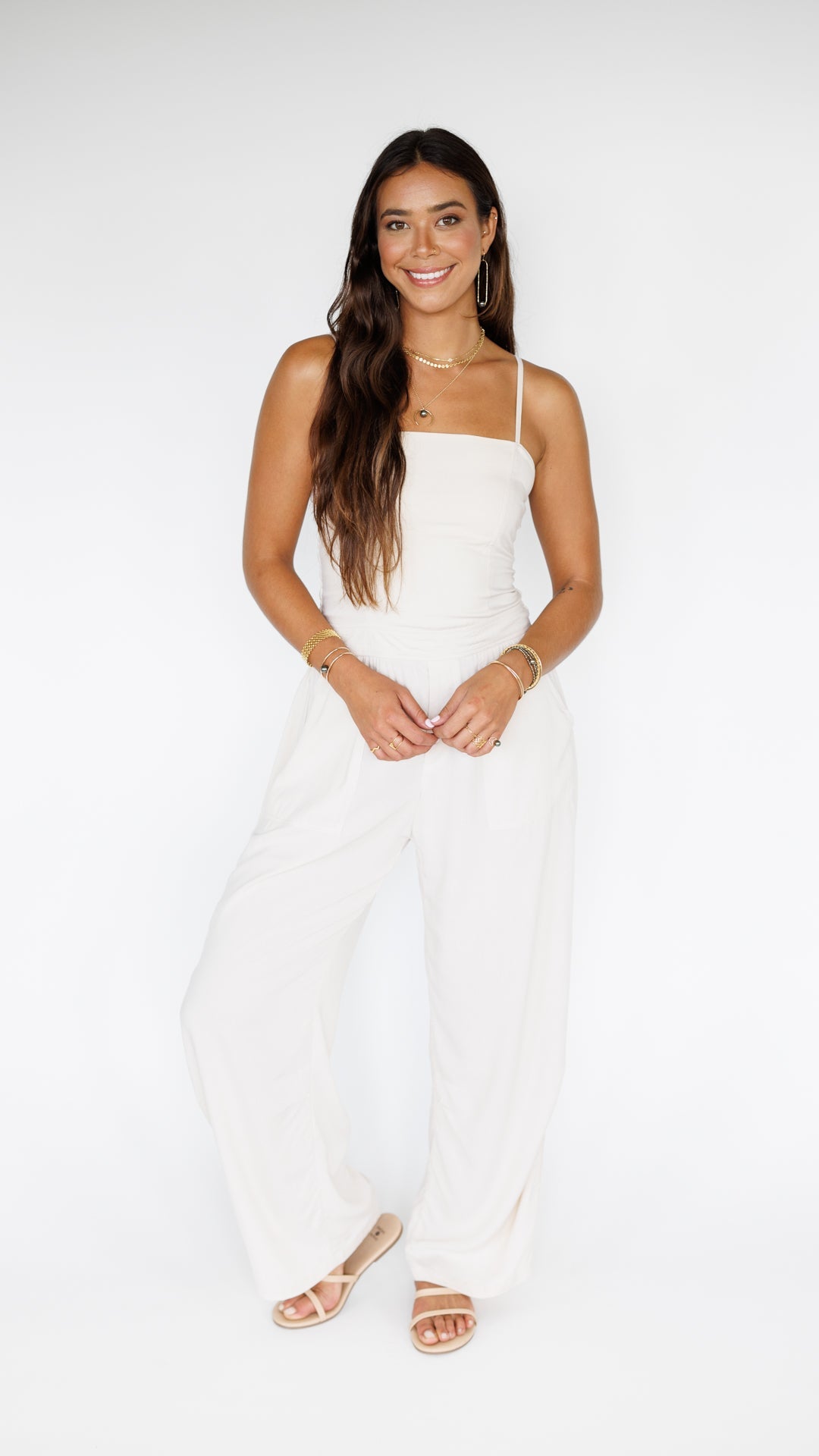 Jade Jumpsuit / Creamy Khush Clothing