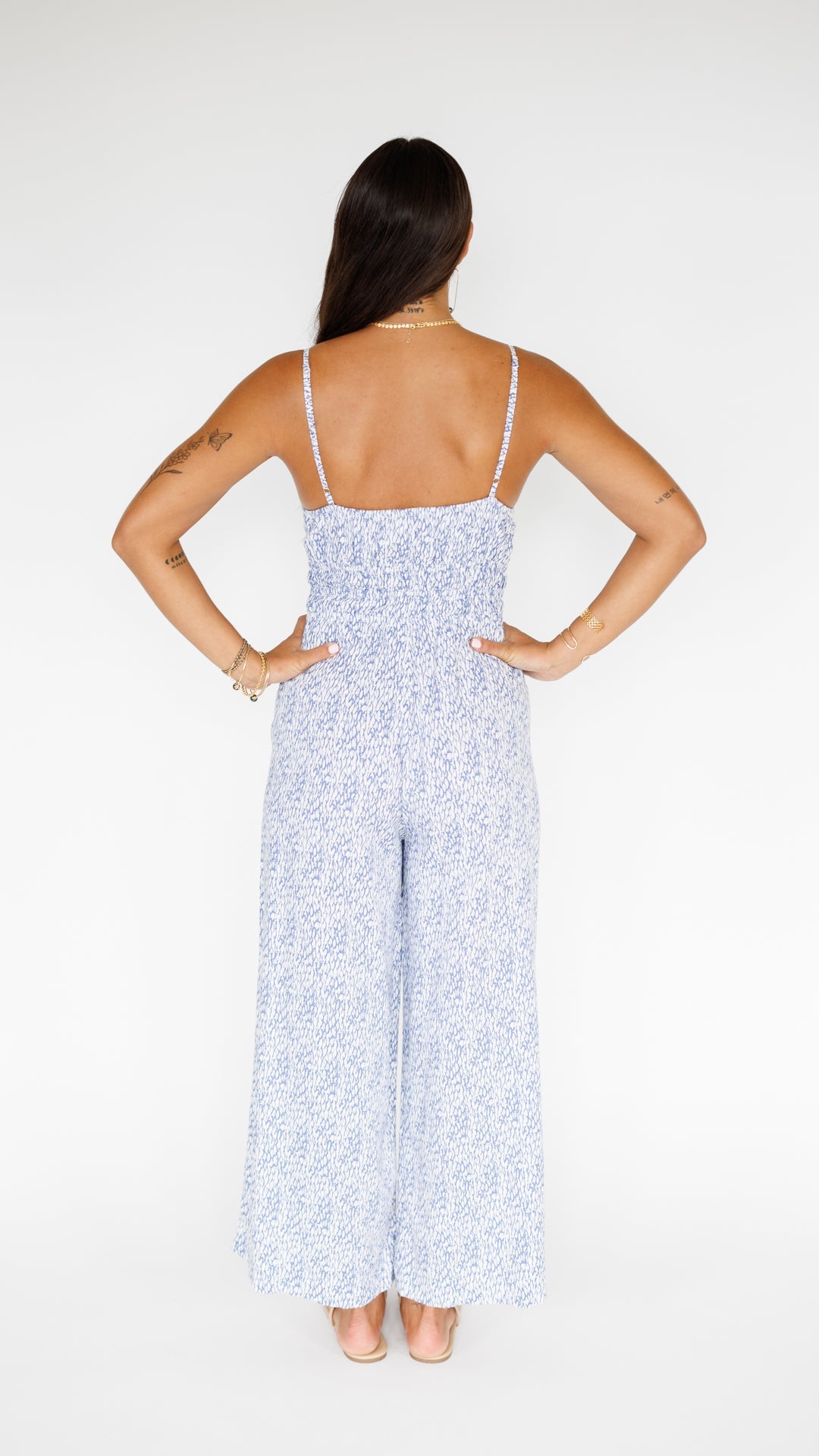 Opal Jumpsuit / Mamba Blue Khush Clothing