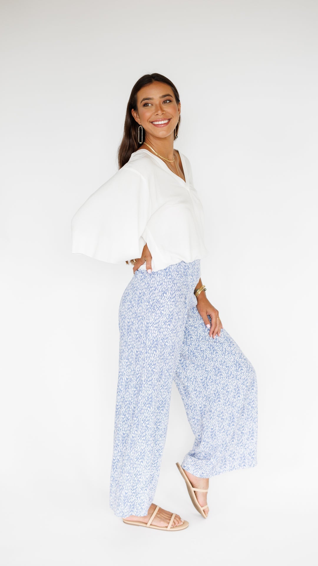 Johanna Pant / Mamba Blue Khush Clothing