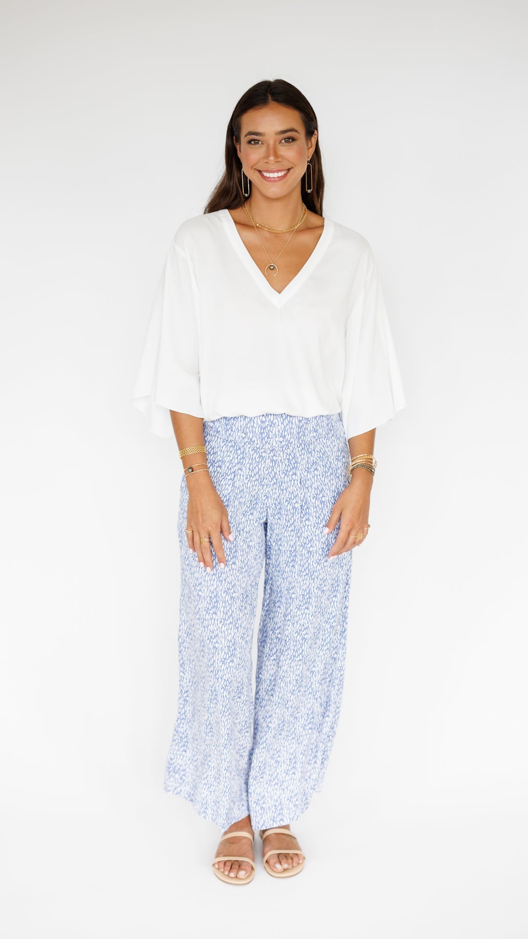 Johanna Pant / Mamba Blue Khush Clothing