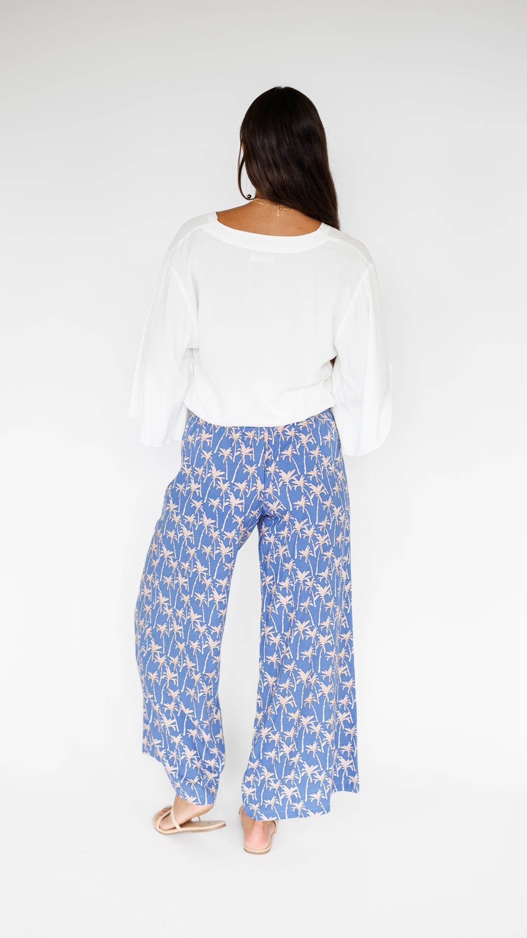 Johanna Pant / Palm Indigo Khush Clothing