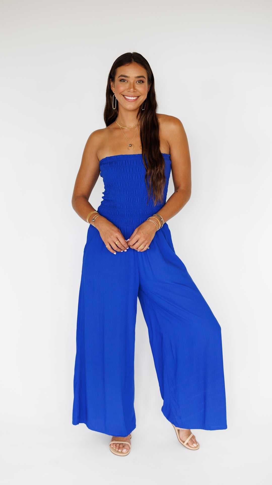 Lawai Jumpsuit / Sapphire Khush Clothing