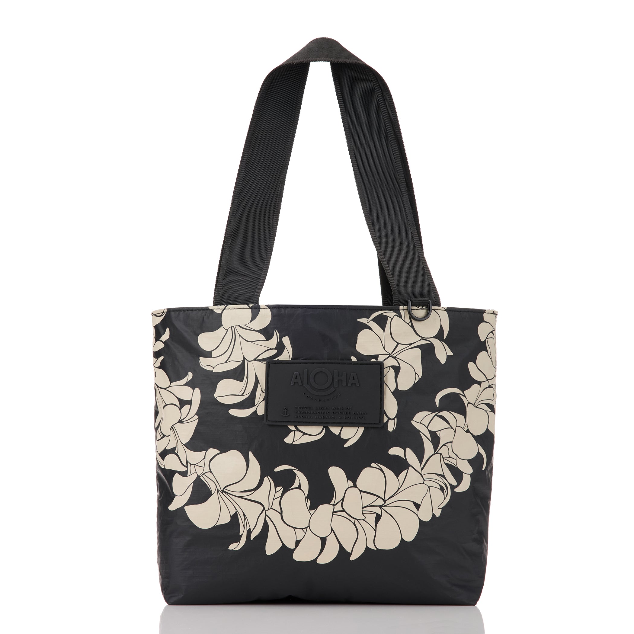 Plumeria Lei Mini Tripper / Sandstone & Black