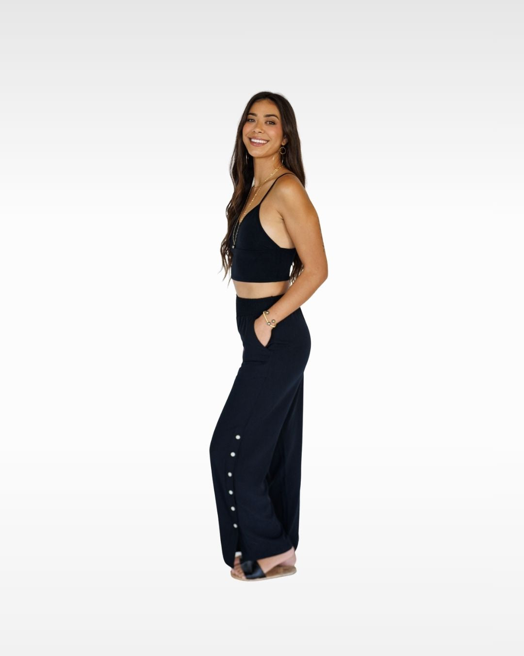Lilinoe / Luna Resort Pant / Dragon Fruit - KEANI HAWAI`I