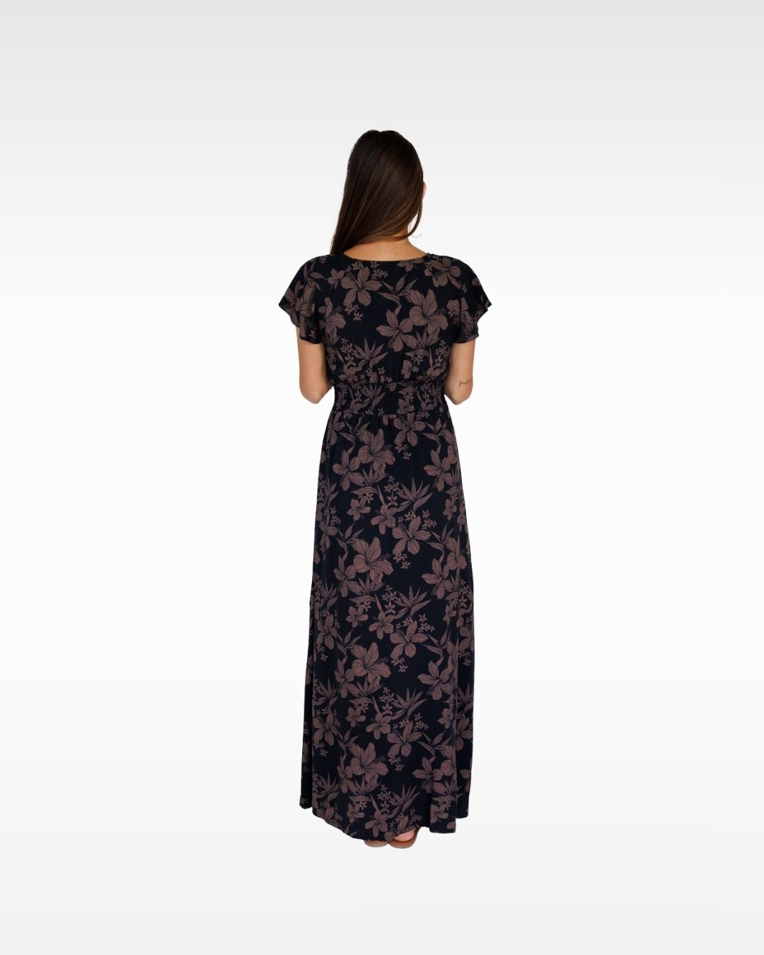 Garden Isle / Moana Maxi Dress / Midnight KEANI APPAREL