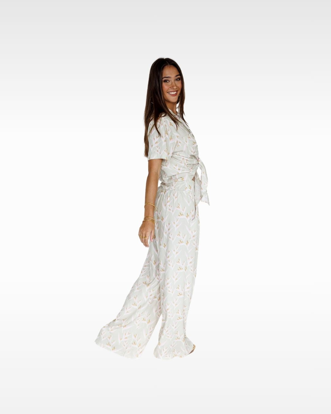 Heliconia / Hele Tie-Top / Mint KEANI APPAREL