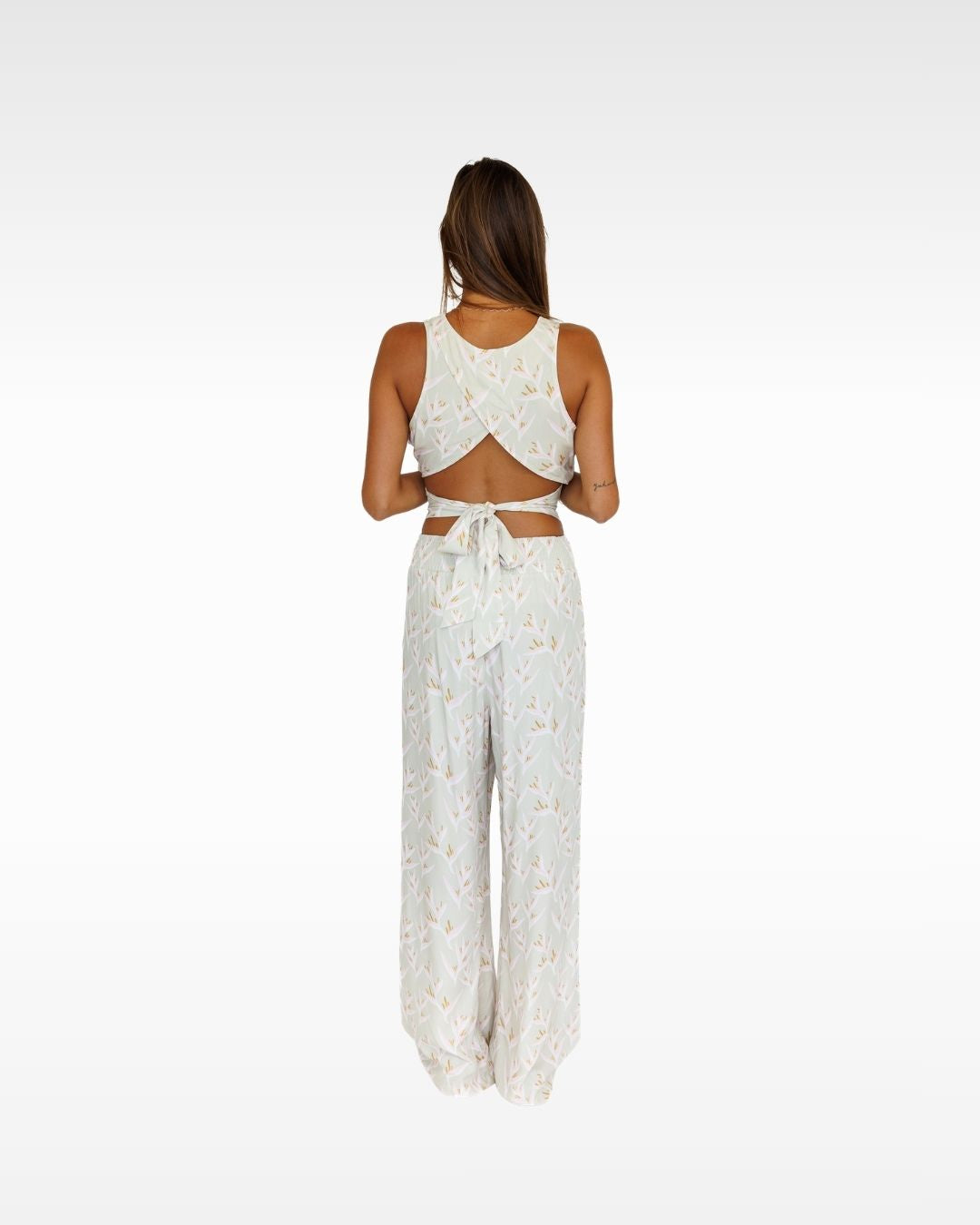 Heliconia / Makena Resort Pant / Mint KEANI APPAREL