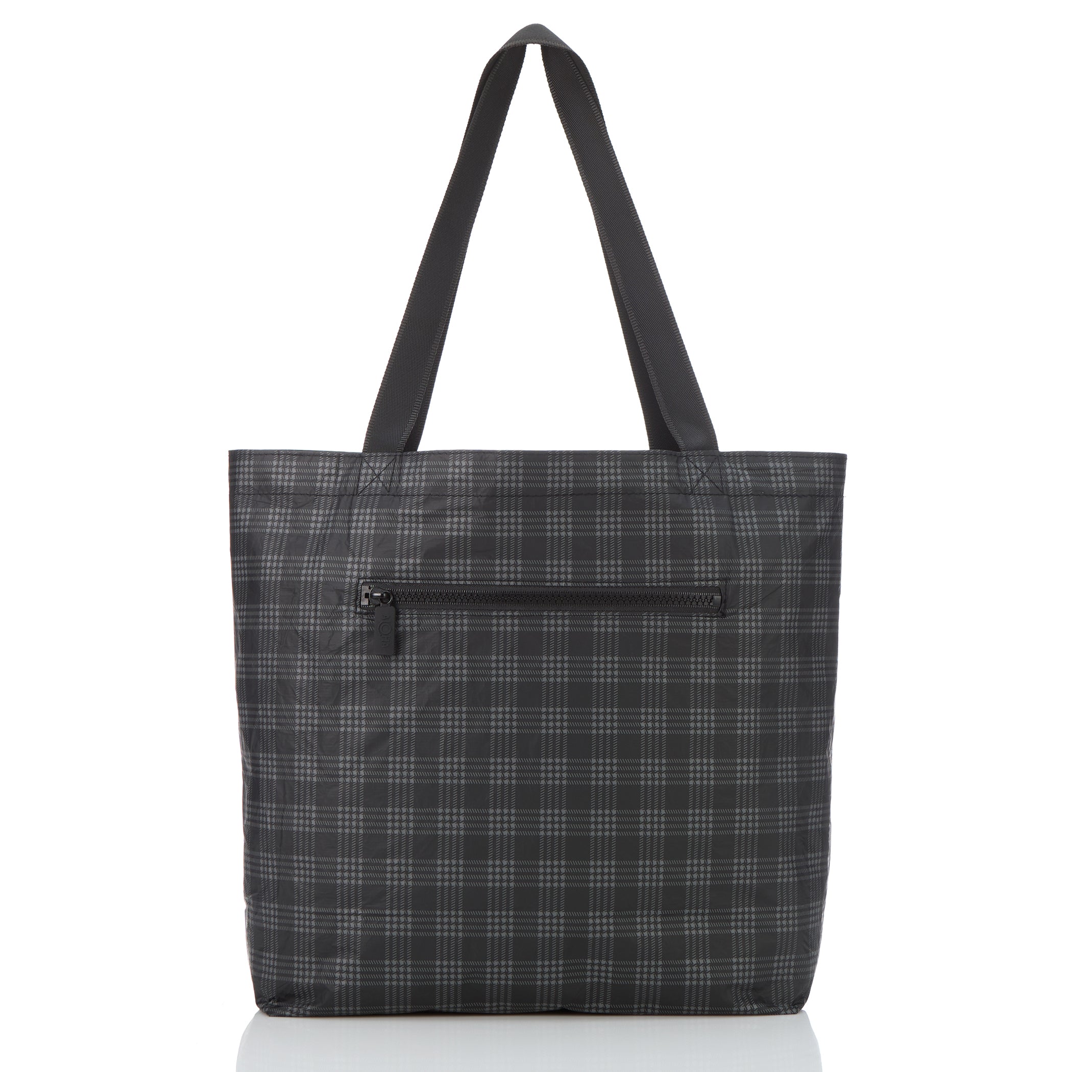 Fin Reversible Tote / Charcoal & Black Aloha Collection