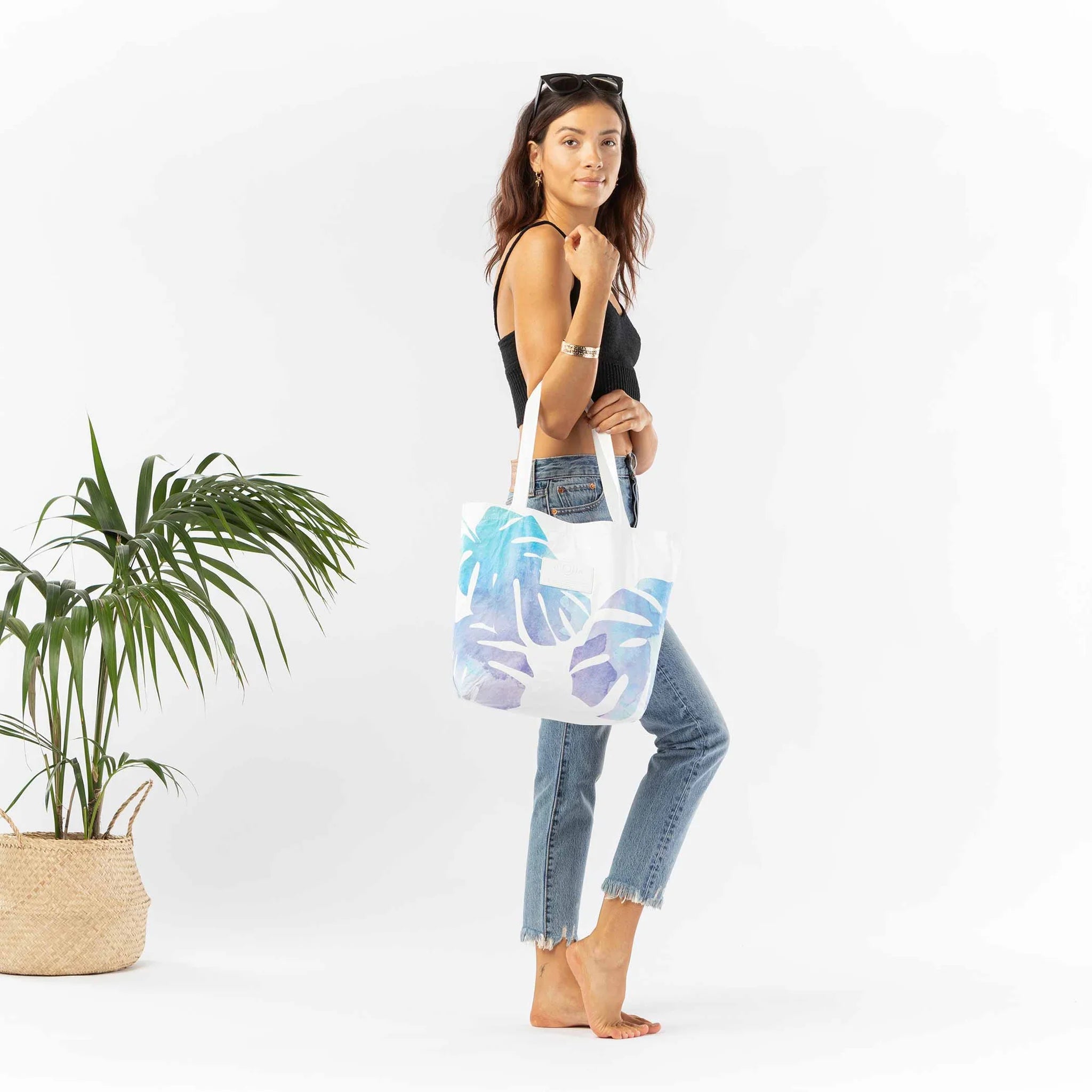 Monstera Reversible Tote / Dawn Aloha Collection