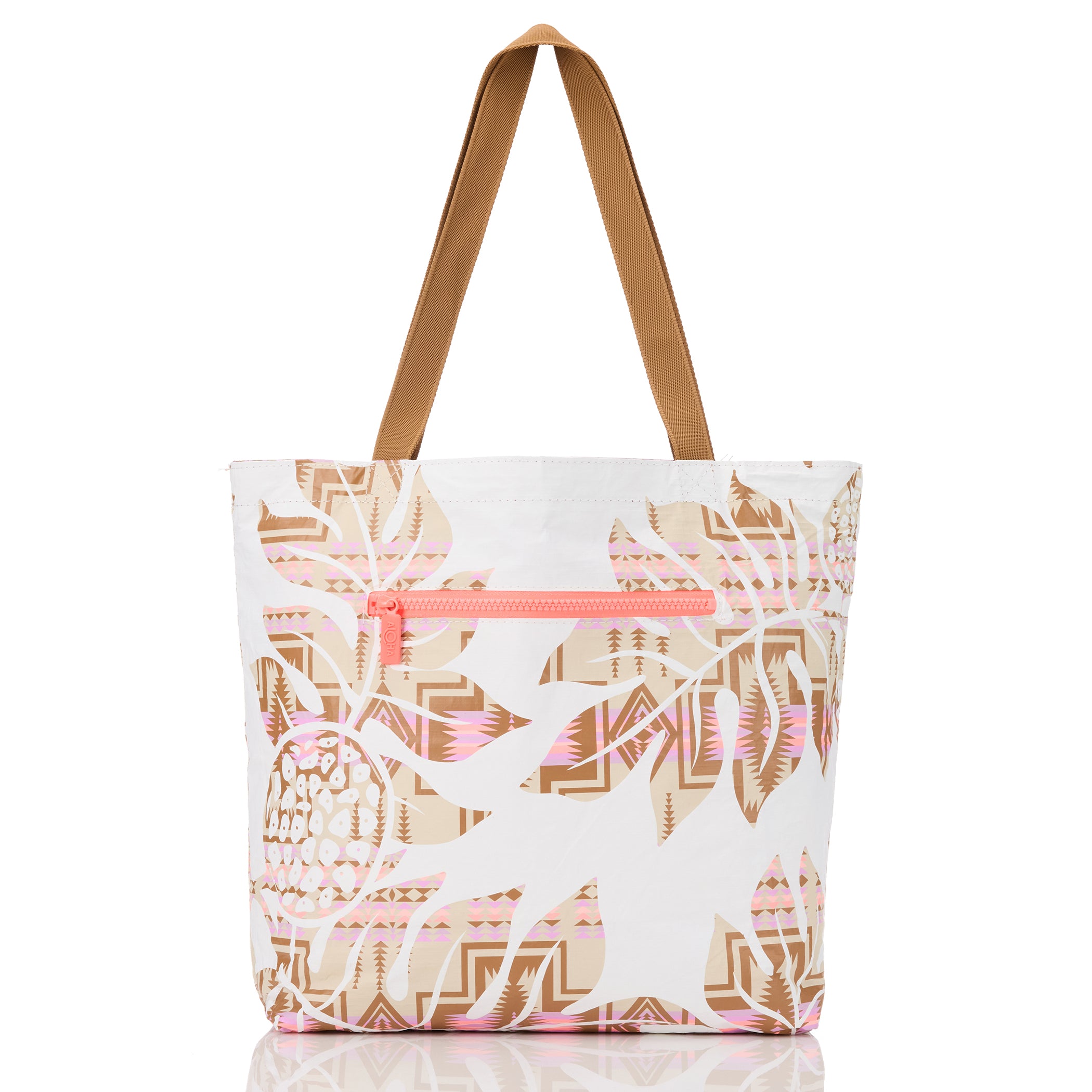 Ulu Century Harding Reversible Tote / Peony & Toffee