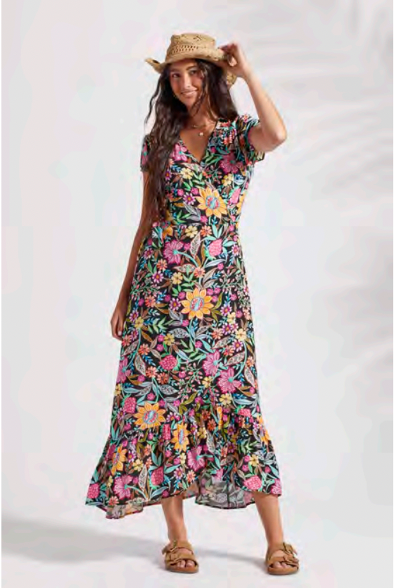 Dominica Wrap Dress