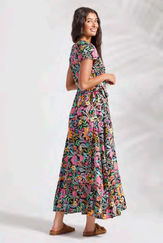 Dominica Wrap Dress XIX PALMS