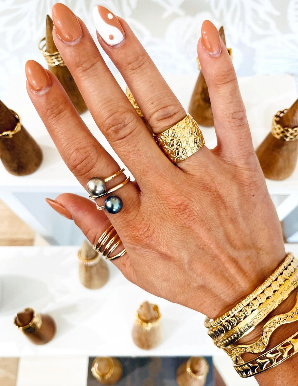 Tahitian Manihi Wrap Ring KEANI JEWELRY