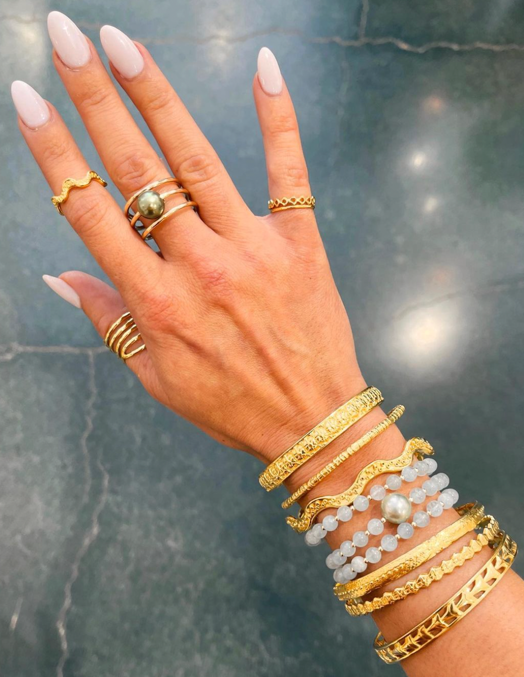 Taha'a Tahitian Pearl Ring KEANI JEWELRY