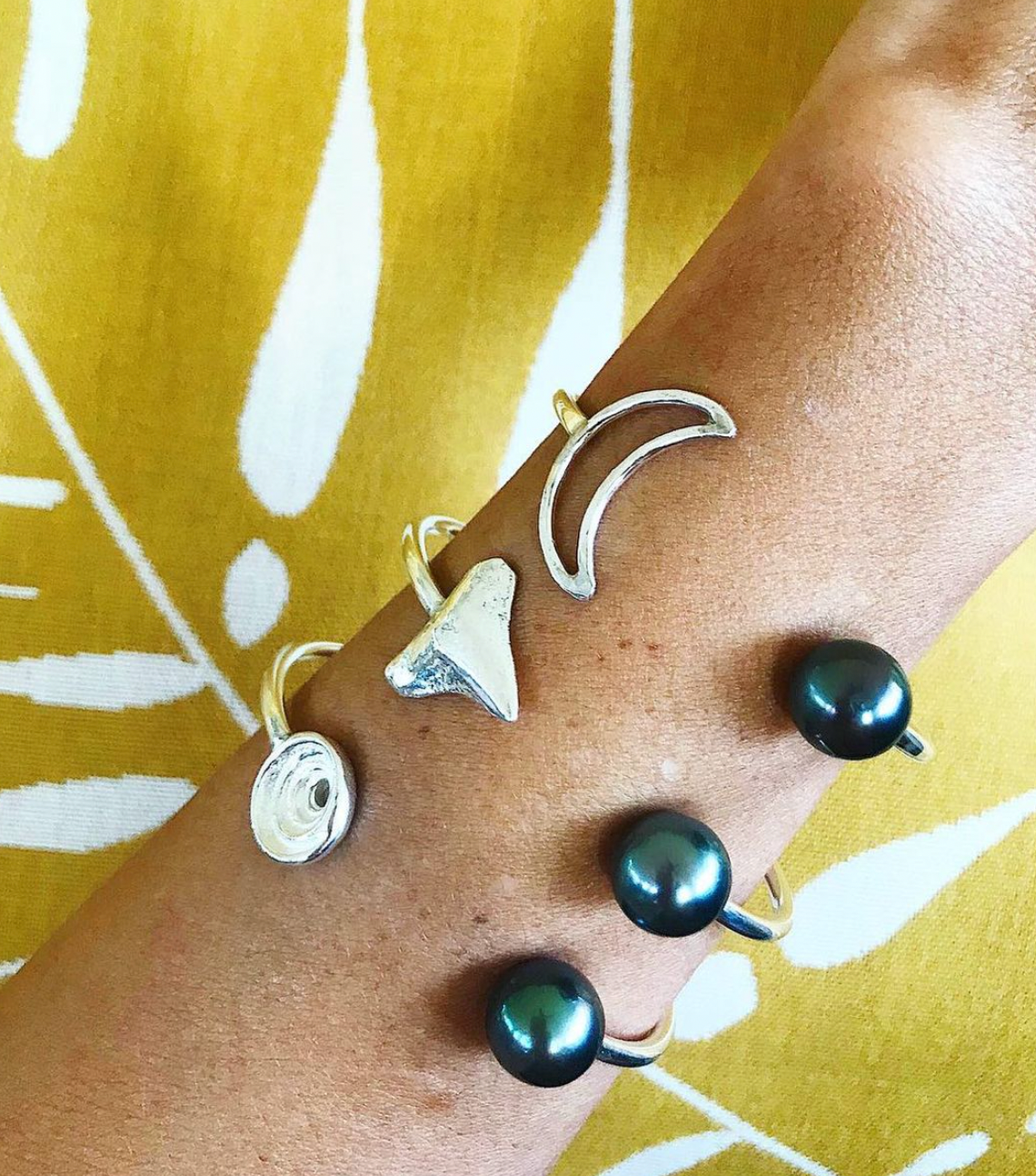 Mahina Momi Cuff KEANI JEWELRY