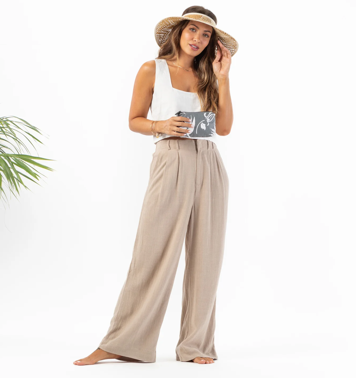 Pekelo Mini Pouch / Vintage Black Aloha Collection