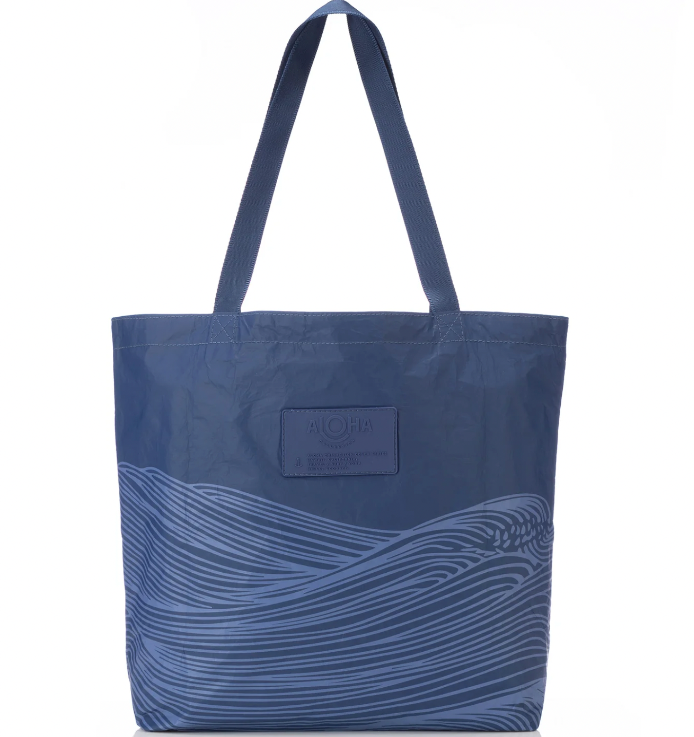 Sea Reversible Tote / Currenton Navy Aloha Collection