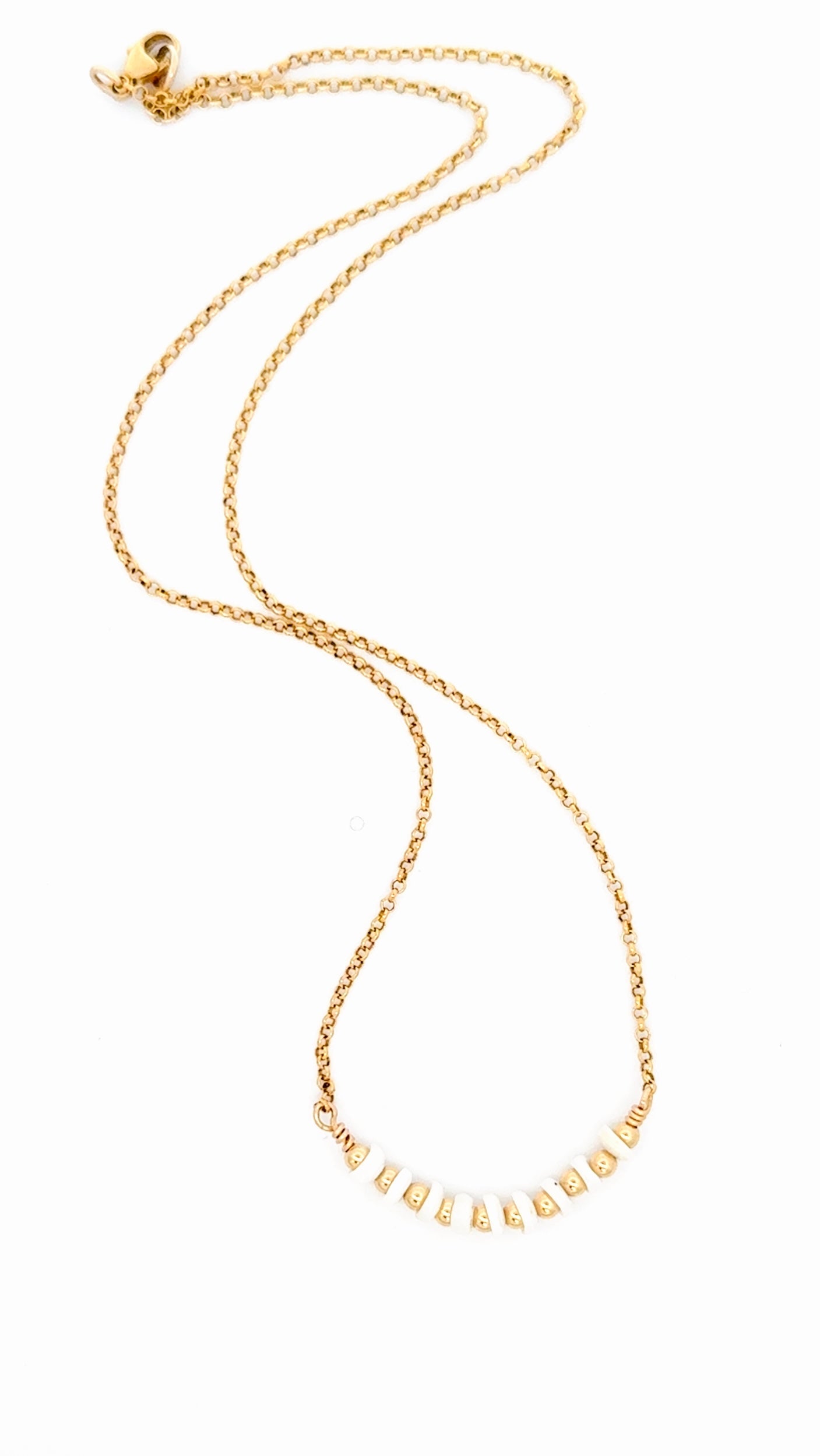 Rustic Puka Boho Necklace KEANI JEWELRY