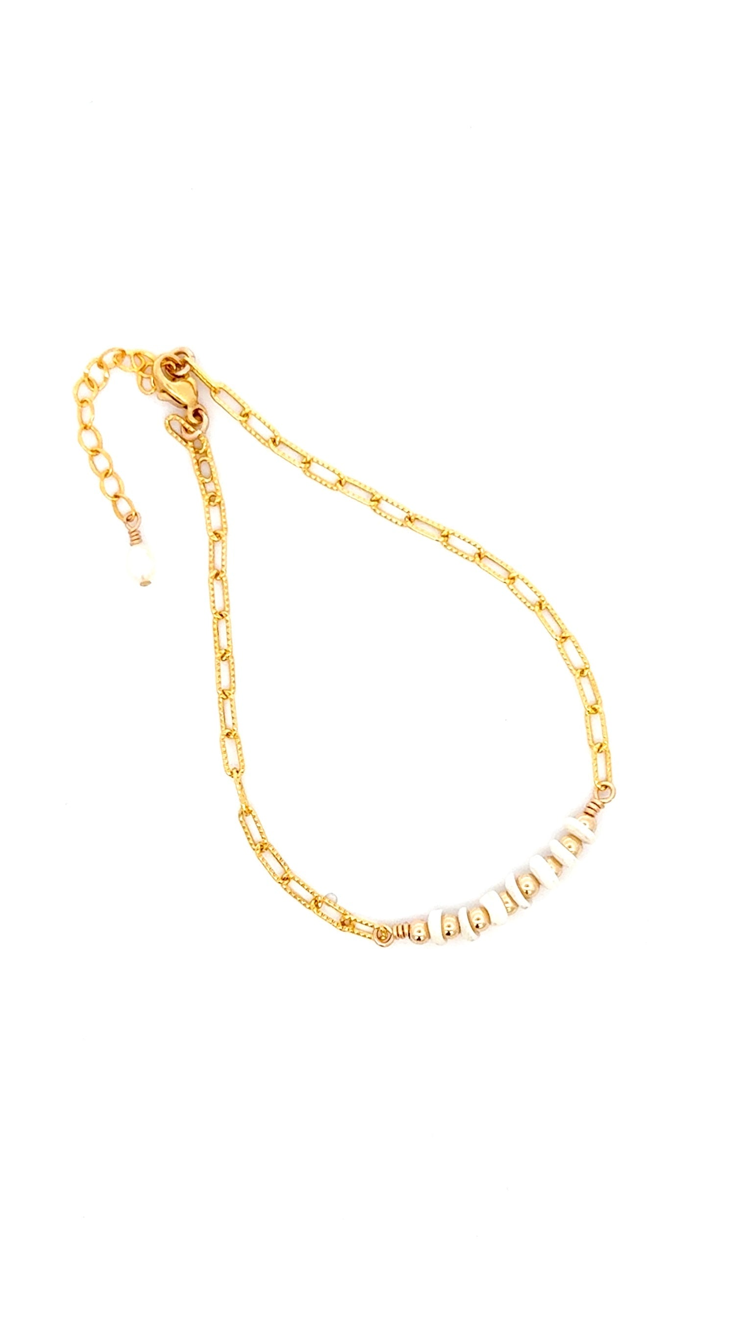 Rustic Puka Boho Chain Bracelet KEANI JEWELRY