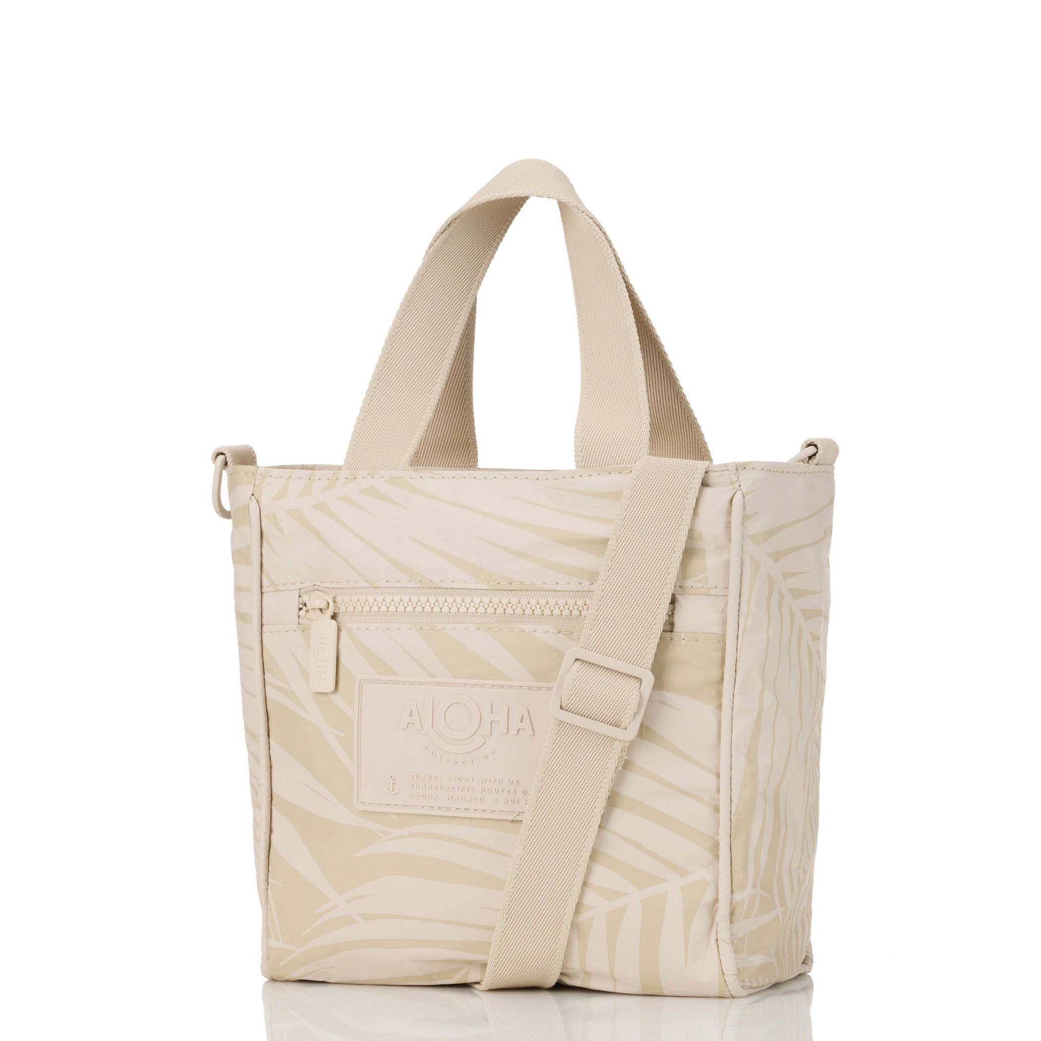 Areca Crossbody / Latte & Sandstone Aloha Collection