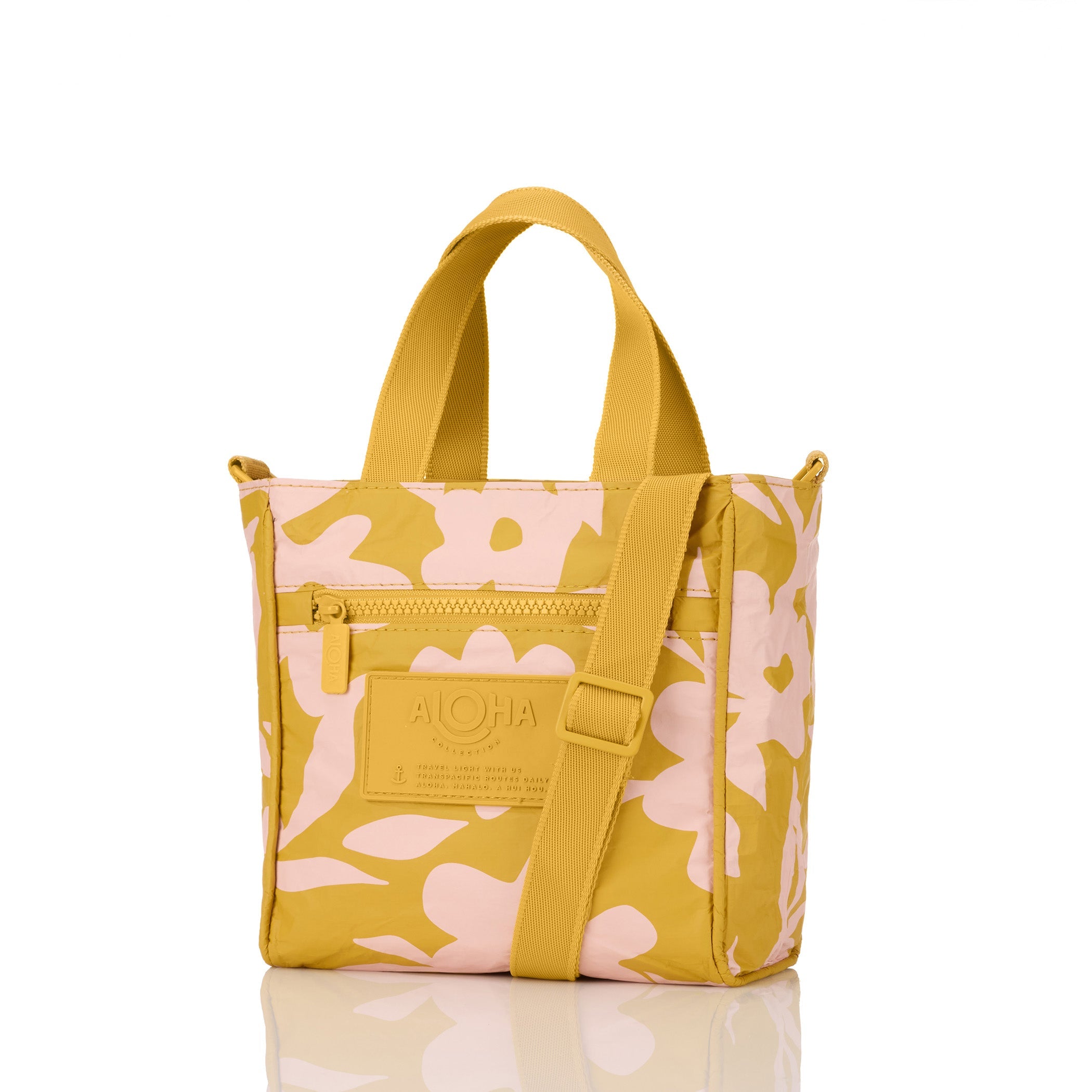 Fall Flowers Crossbody / Hey Girl & Hot Mustard Aloha Collection