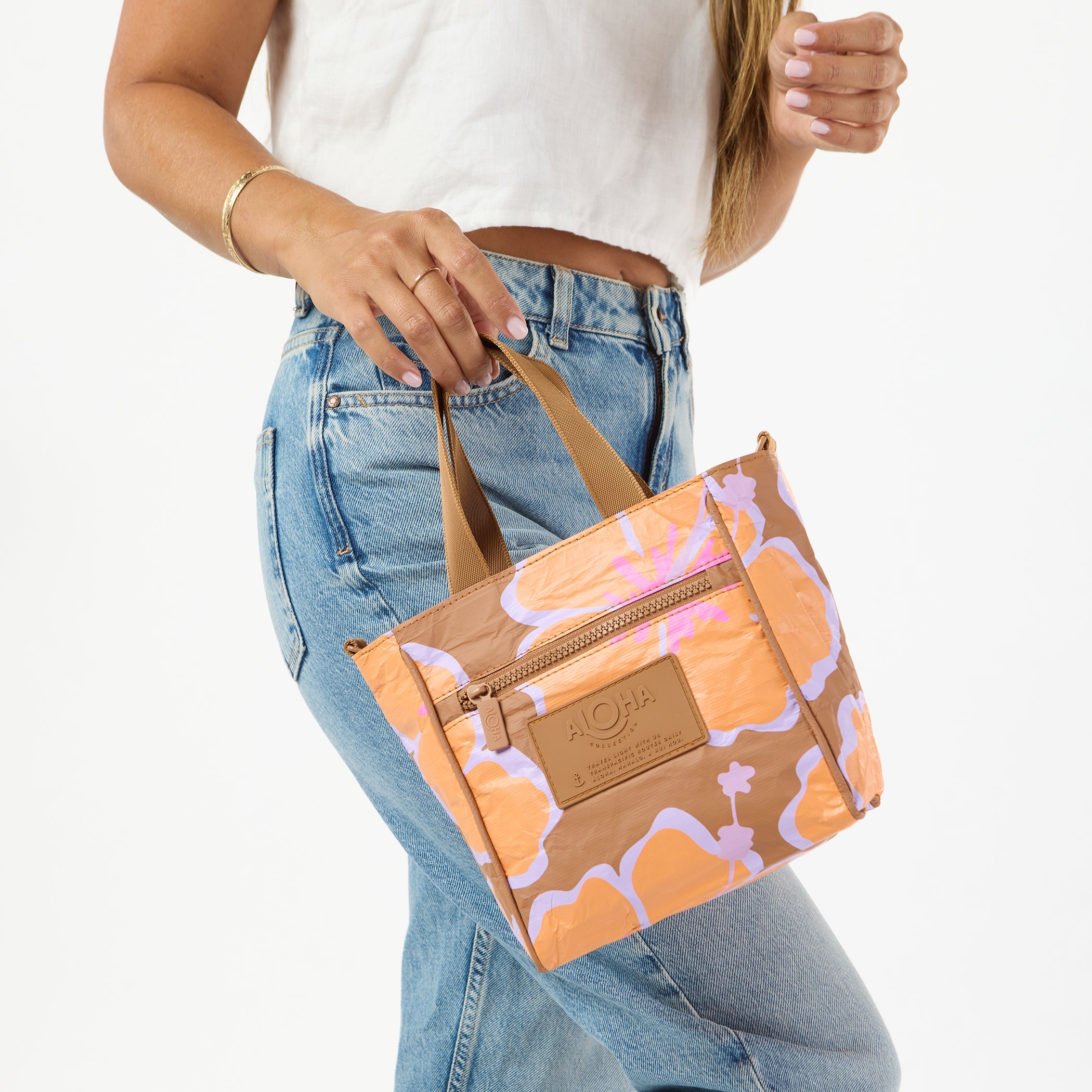 Pua Waikiki Crossbody / Toffee Aloha Collection