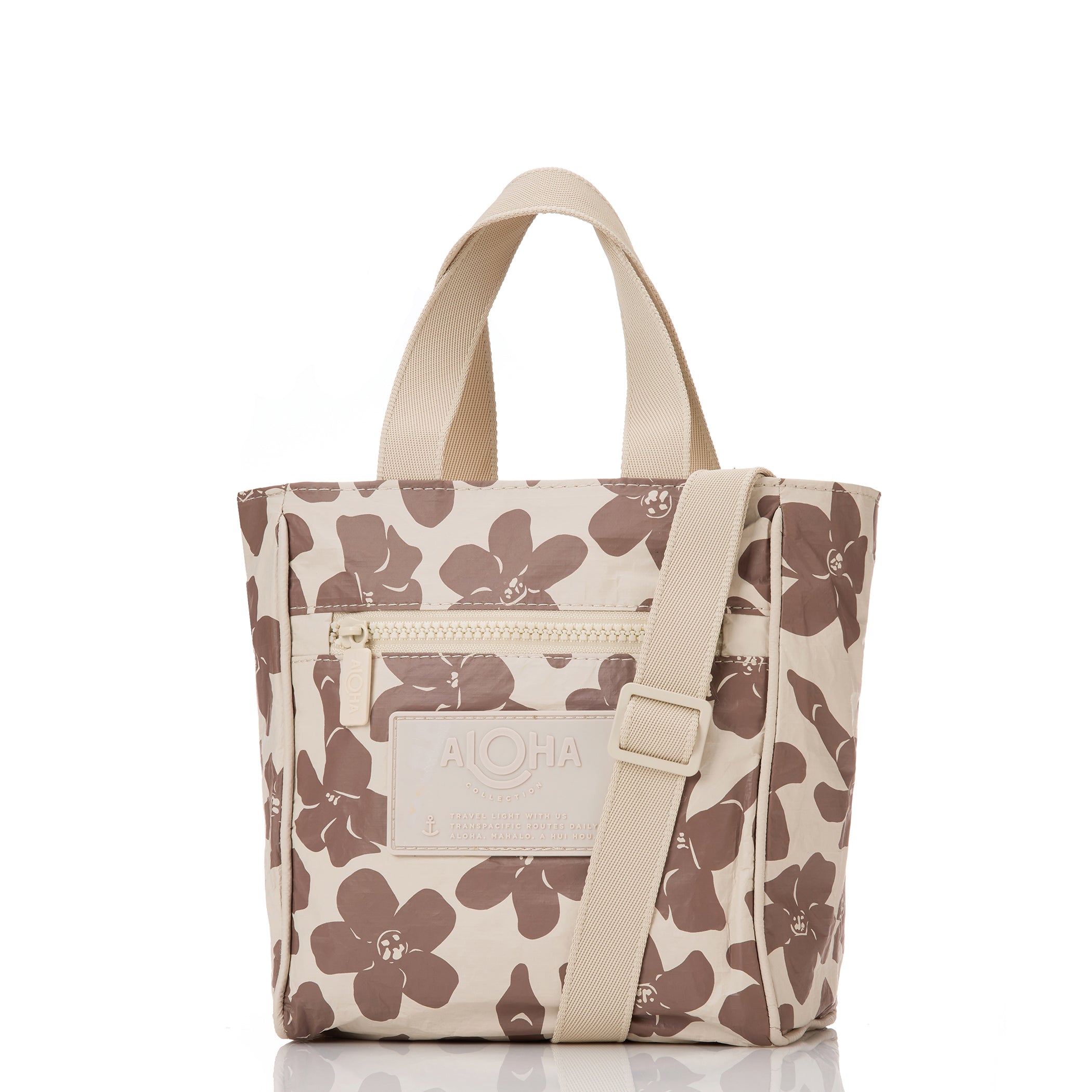 Puakenikeni Buds Crossbody / Affogato & Sandstone Aloha Collection