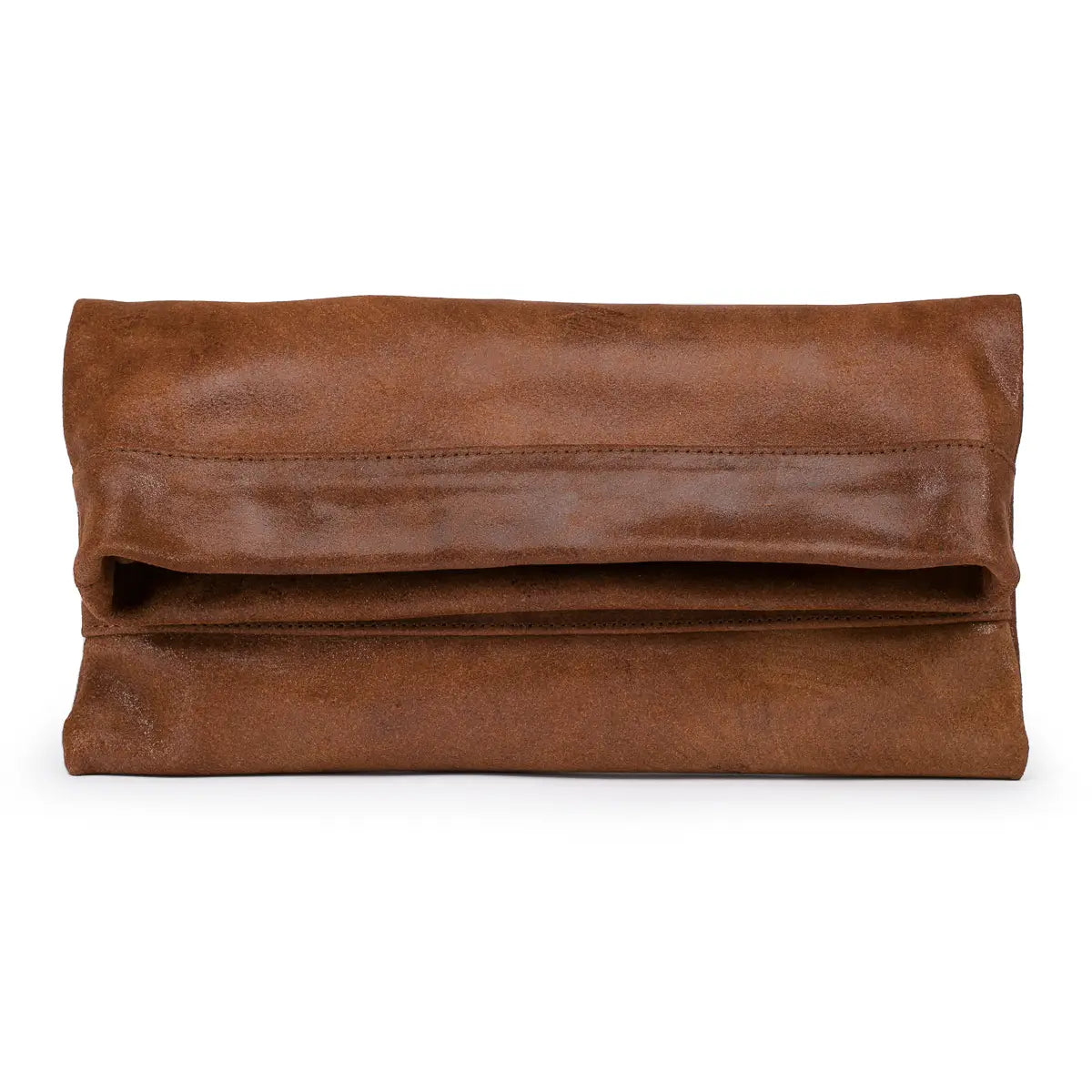Mollie Crossbody Clutch / Dark Brown CoFi Leathers