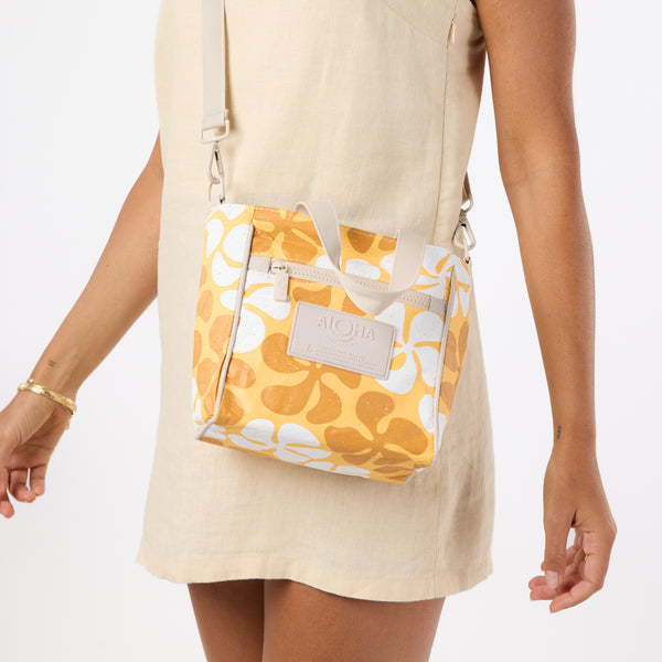 Funky Plumeria Crossbody / Honey Aloha Collection